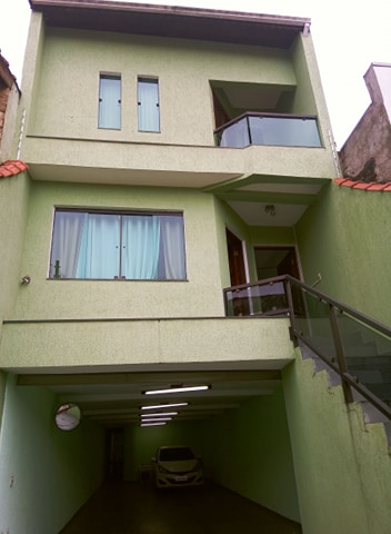 Casa a venda na Rua Etólia, Jardim Santo Antônio, Santo André, SP