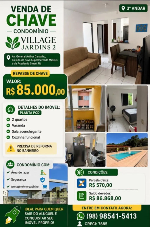 Foto - São Luís - Novo Angelim