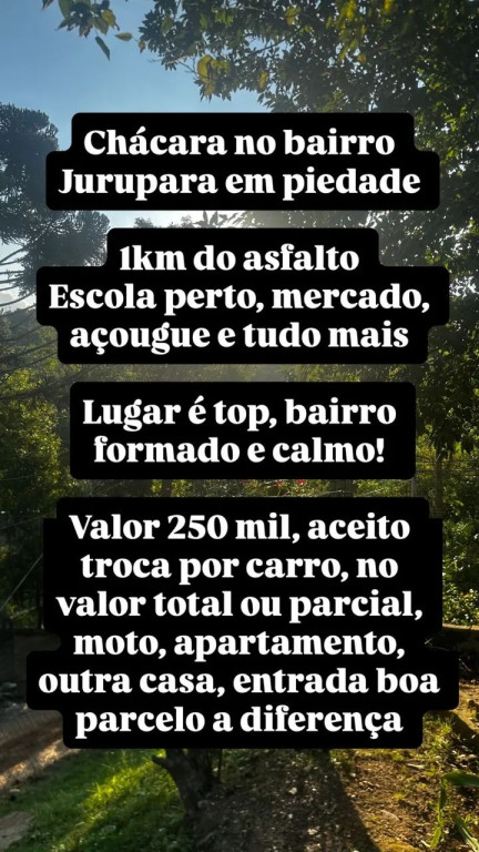 Foto - Piedade - Jurupará