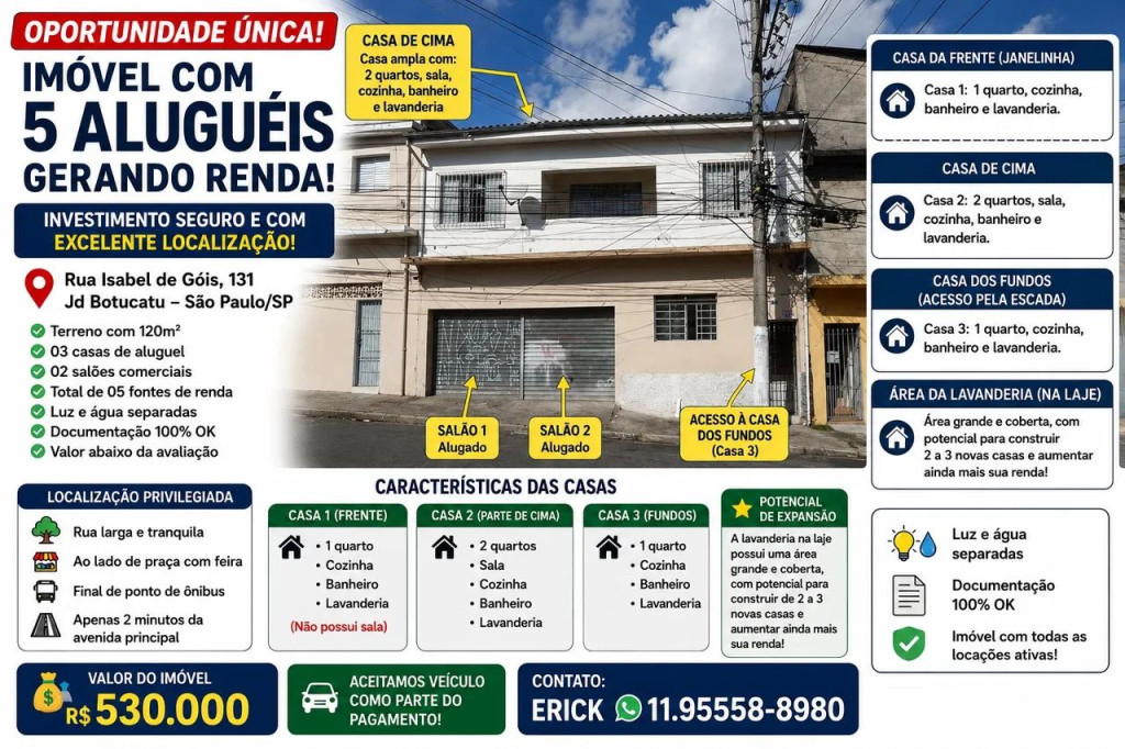Casa, 4 quartos - Foto 2