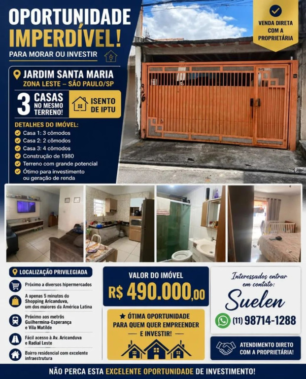 Foto - São Paulo - Jardim Santa Maria