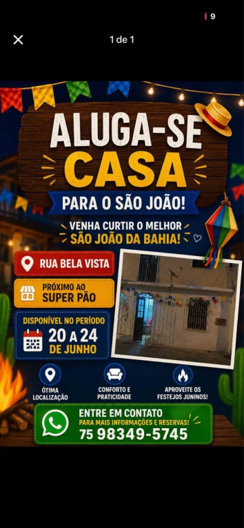 Foto - Santo Antônio de Jesus - Cajueiro