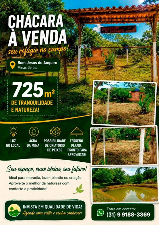 Foto - Bom Jesus do Amparo - 