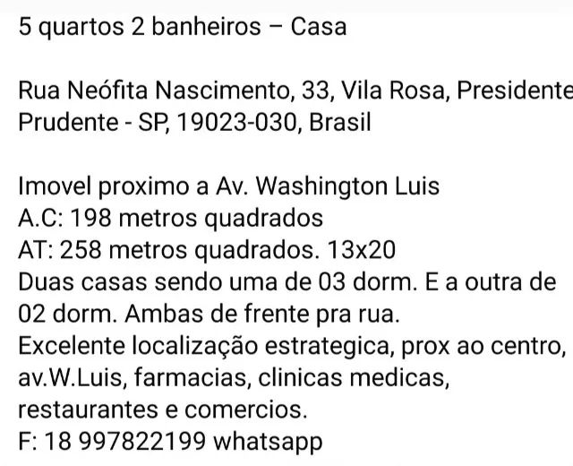 Foto - Presidente Prudente - Jardim Aviação