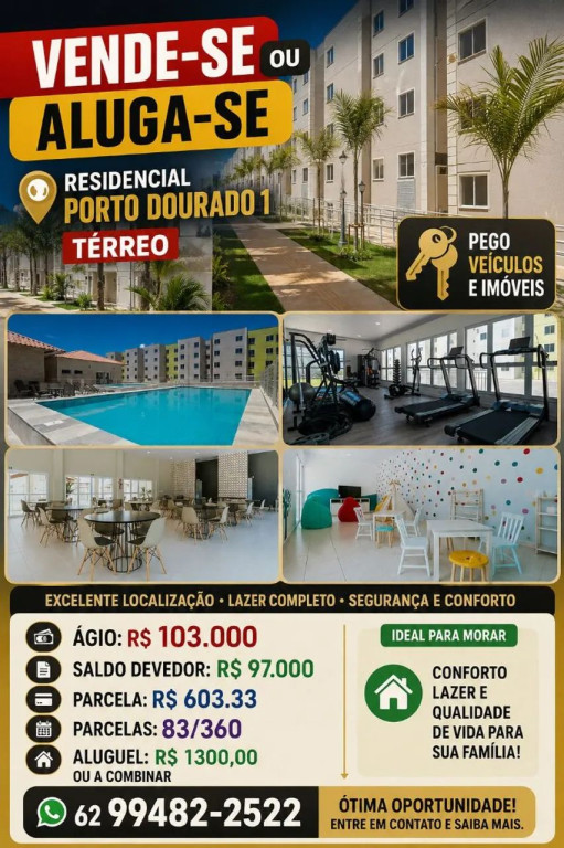 Foto - Goiânia - Residencial Porto Dourado