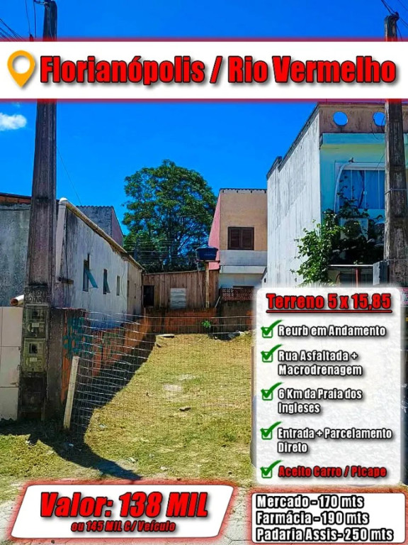 Foto - Florianópolis - São João do Rio Vermelho