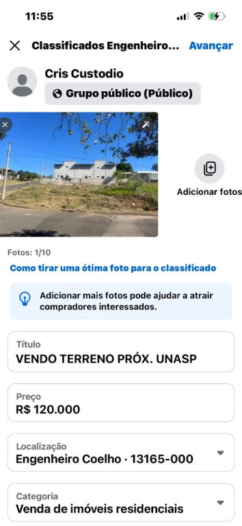 Foto - Engenheiro Coelho - Área Rural de Engenheiro Coelho