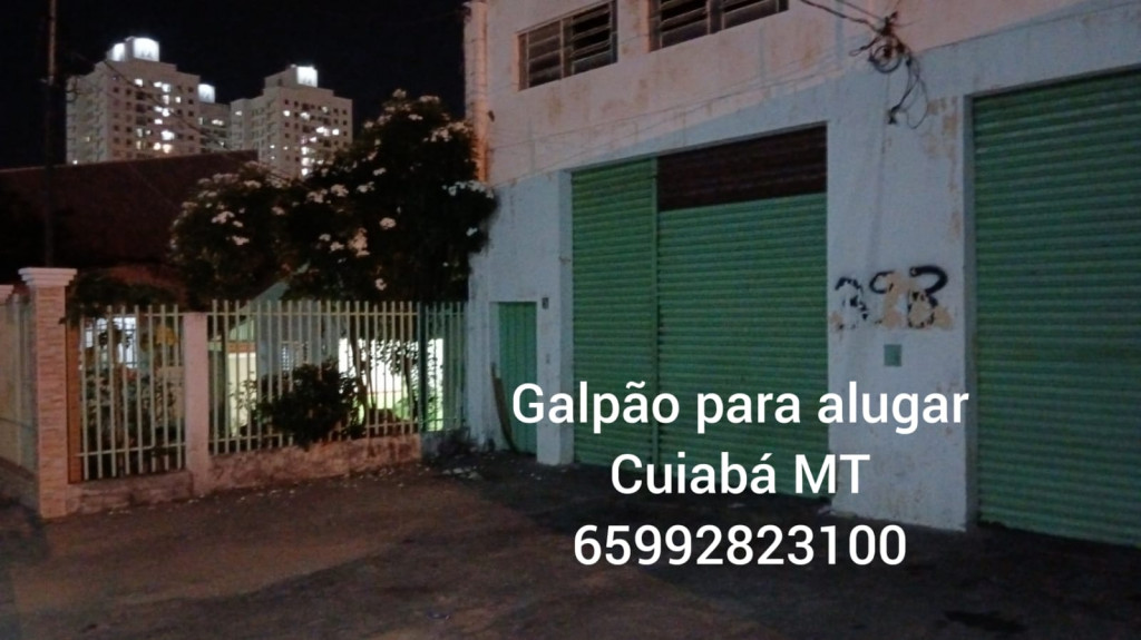 Captação de Galpão para venda ou locação na Rua Waldemiro de Araújo Bastos, Bosque da Saúde, Cuiabá, MT