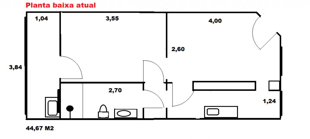 Apartamento à venda com 1 quarto, 45m² - Foto 8