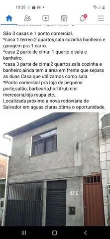 Captação de Casa a venda na Loteamento Condor, Águas Claras, Salvador, BA