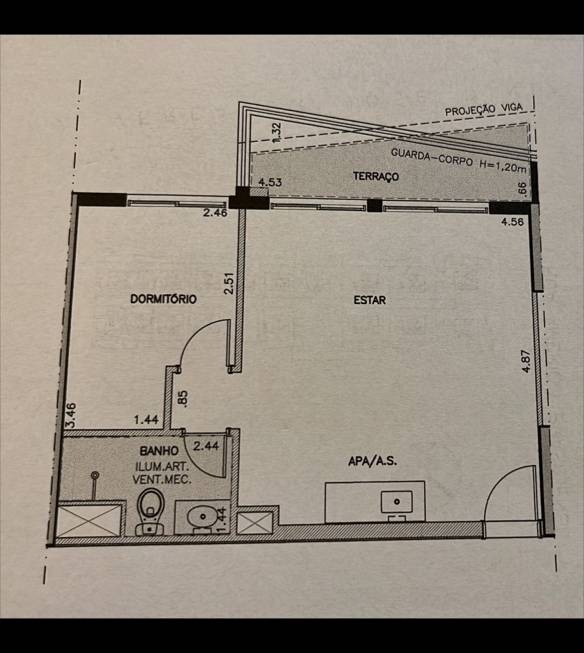 Casa à venda com 1 quarto, 46m² - Foto 1