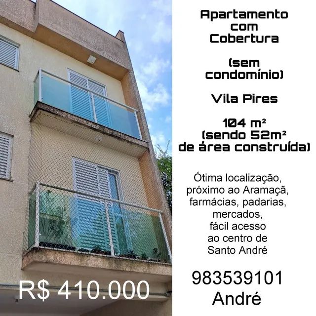 Captação de Apartamento a venda na Travessa Jaboticabal (Lot N Cidade), Sítio dos Vianas, Santo André, SP
