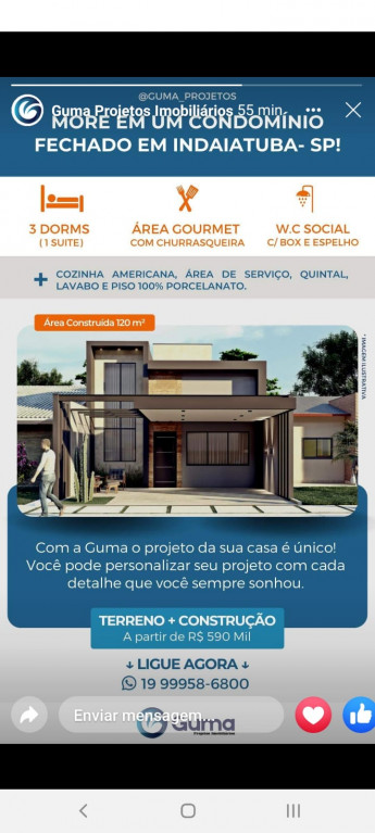 Casa de Condomínio à venda com 3 quartos, 120m² - Foto 4