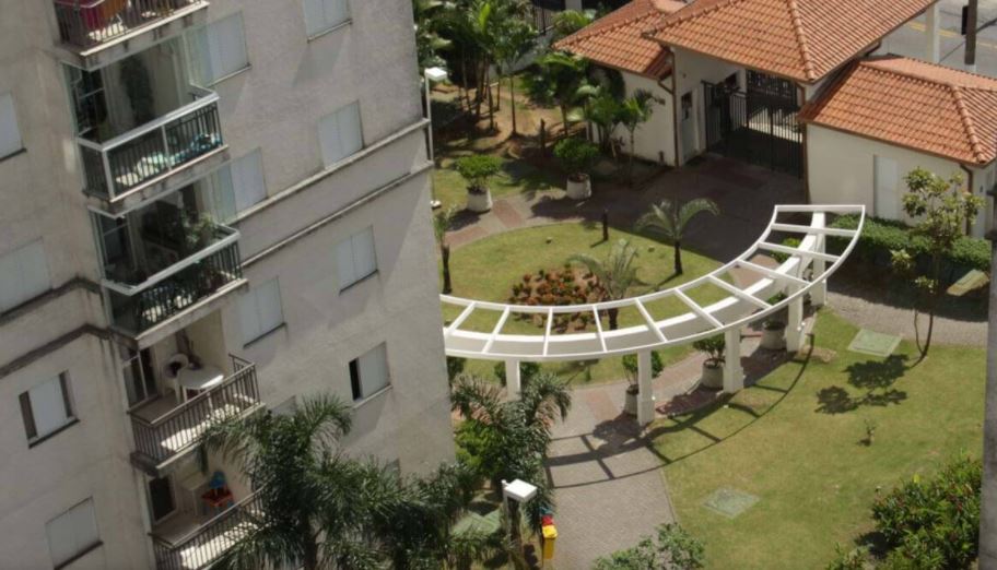 Apartamento para locação na Avenida Engenheiro Manoel Ferramenta Júnior, Areia Branca, Santos, SP