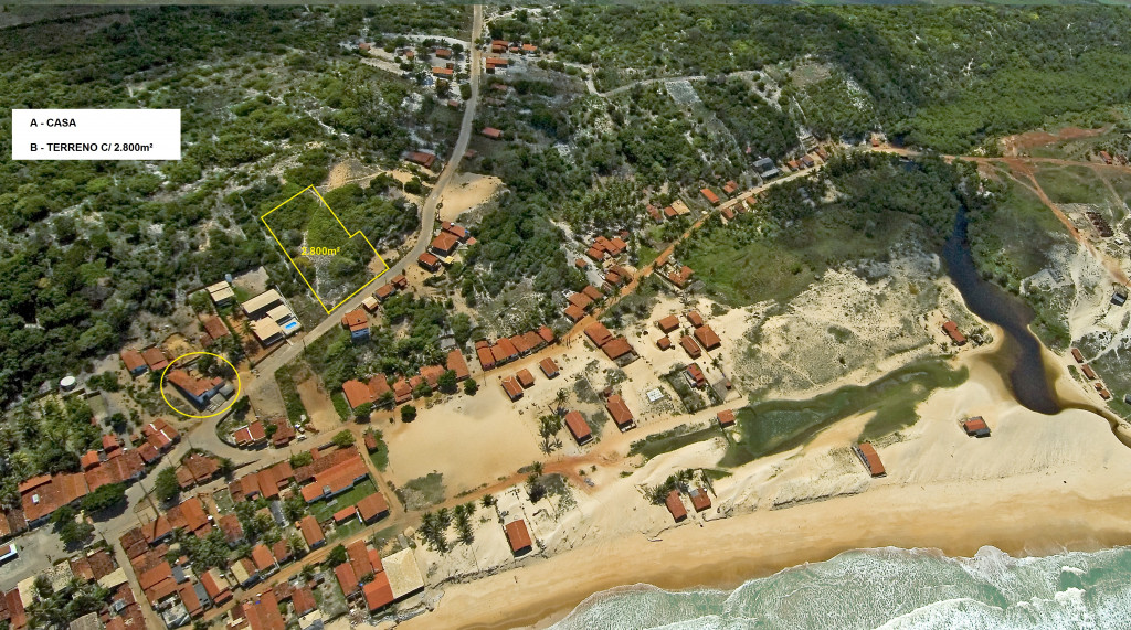 Captação de Terreno a venda na LADEIRA DO SAGÍ, CENTRO, Praia do Sagí - Baía Formosa, RN