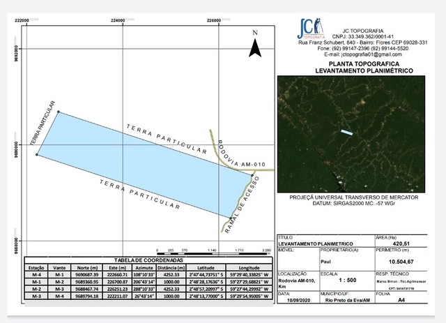 Foto - Rio Preto da Eva - 