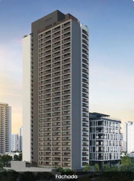 Apartamento à venda com 1 quarto, 25m² - Foto 2