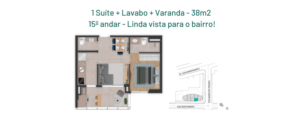 Captação de Apartamento a venda na Rua Barão do Triunfo, Brooklin Paulista, São Paulo, SP