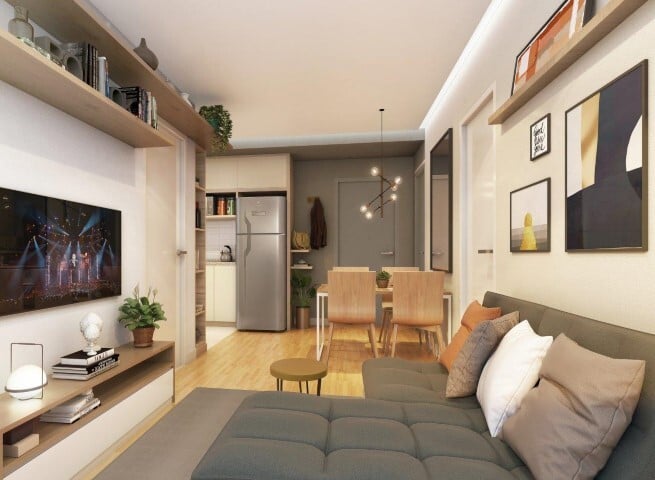 Apartamento à venda com 2 quartos, 39m² - Foto 4