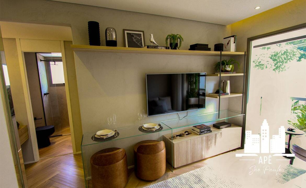 Apartamento à venda com 1 quarto, 38m² - Foto 4