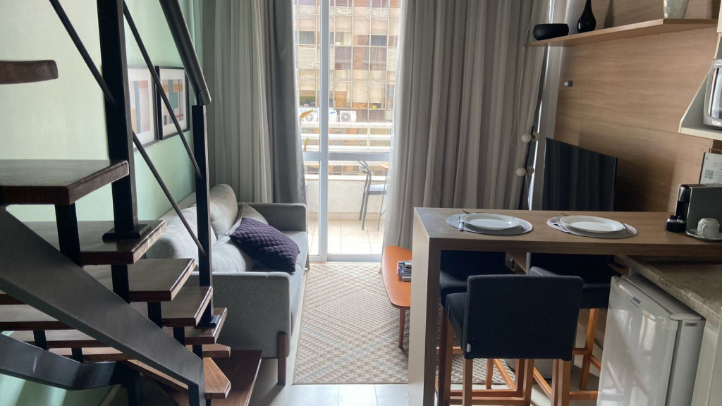 Apartamento à venda com 1 quarto, 38m² - Foto 2