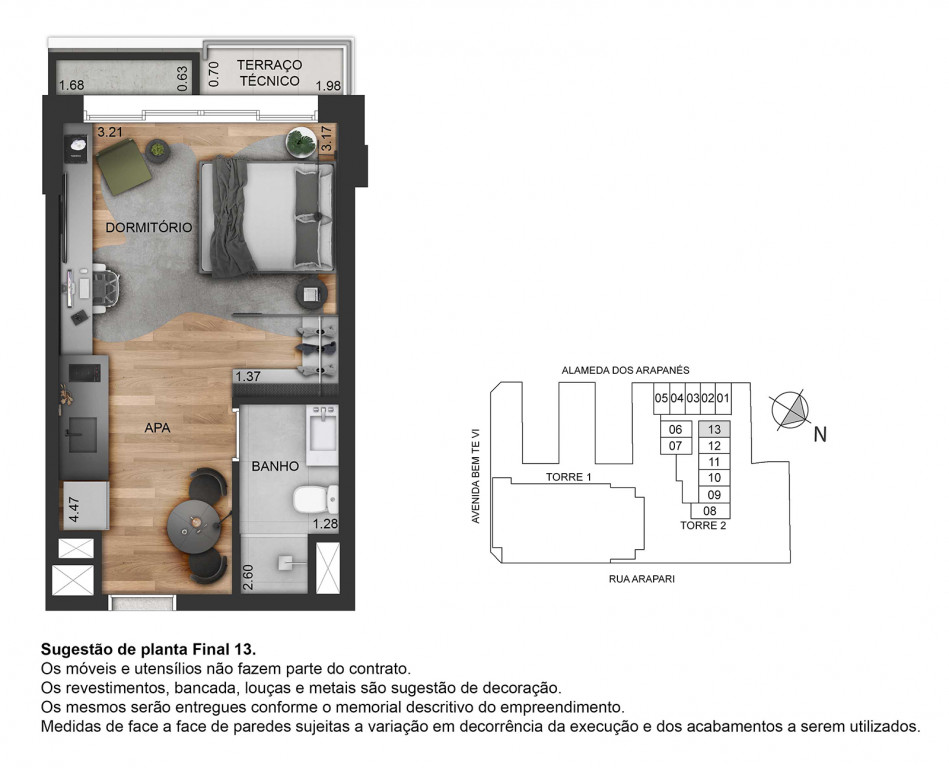 Apartamento à venda com 1 quarto, 26m² - Foto 15