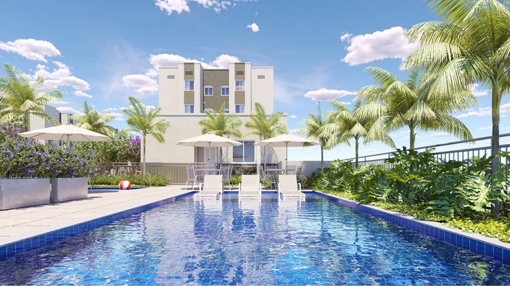 Apartamento à venda com 1 quarto, 36m² - Foto 2
