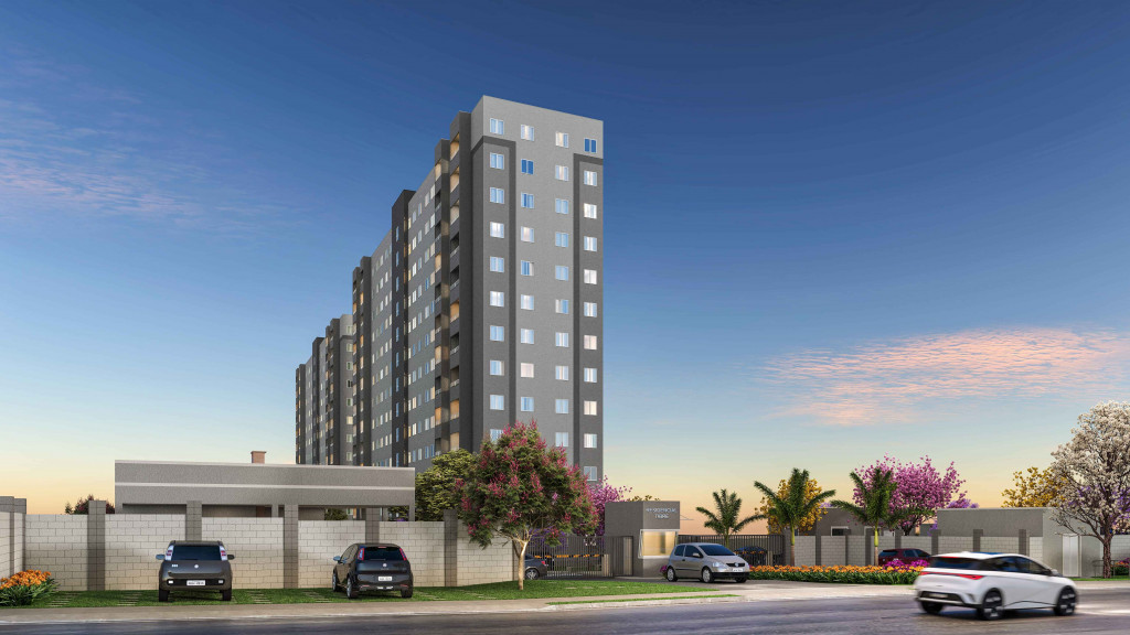 Apartamento à venda com 2 quartos, 42m² - Foto 2