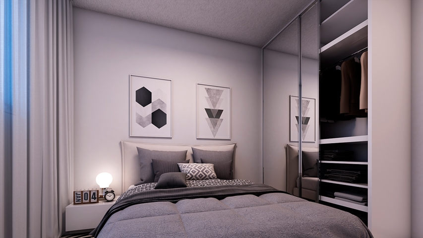 Apartamento à venda com 2 quartos, 40m² - Foto 5