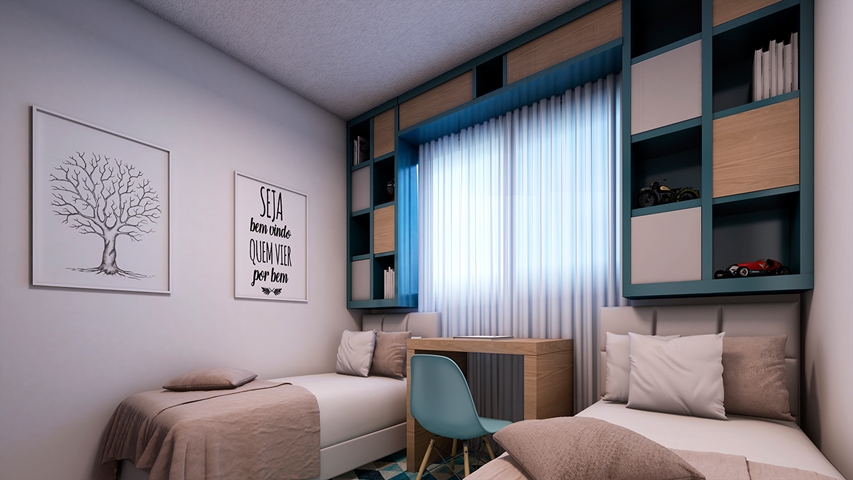 Apartamento à venda com 2 quartos, 40m² - Foto 6
