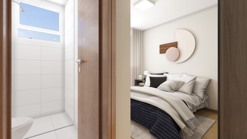 Apartamento à venda com 1 quarto, 46m² - Foto 4