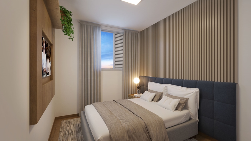 Apartamento à venda com 1 quarto, 46m² - Foto 5