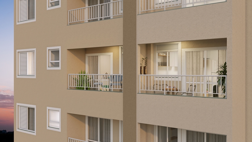 Apartamento à venda com 1 quarto, 46m² - Foto 6