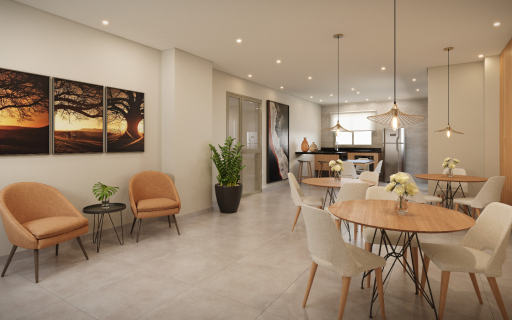 Apartamento à venda com 1 quarto - Foto 3