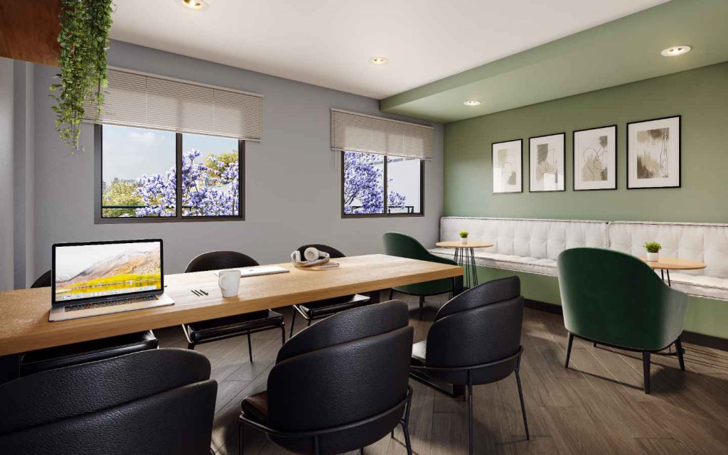 Apartamento à venda com 2 quartos, 34m² - Foto 9