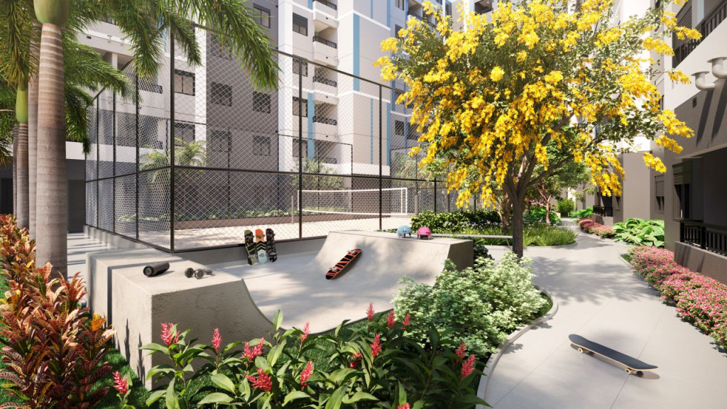 Apartamento à venda com 2 quartos, 34m² - Foto 2