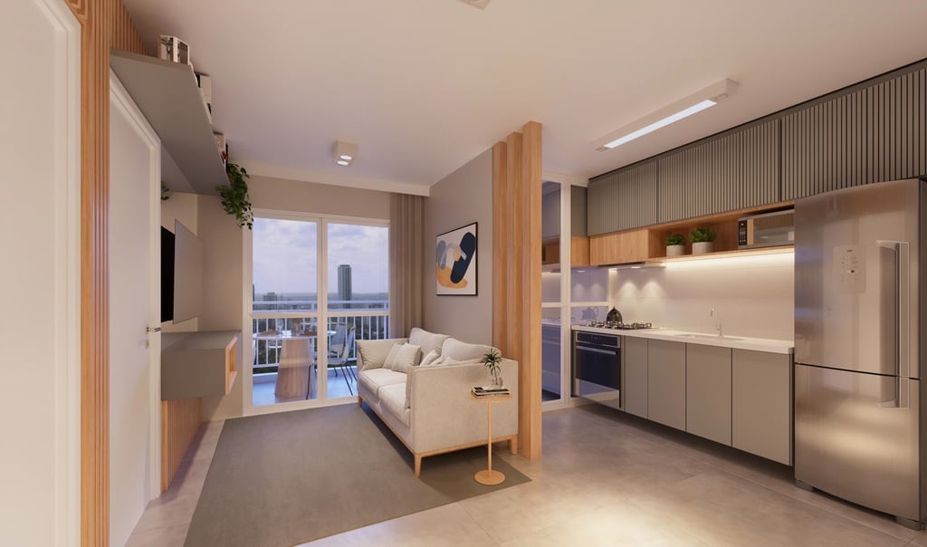 Apartamento à venda com 2 quartos, 37m² - Foto 5