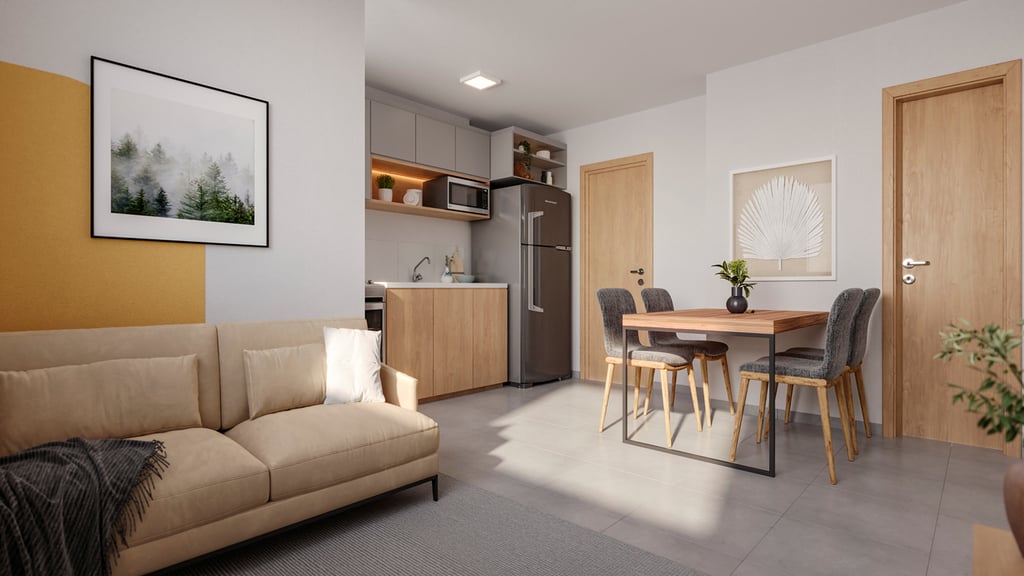 Apartamento à venda com 2 quartos, 34m² - Foto 7