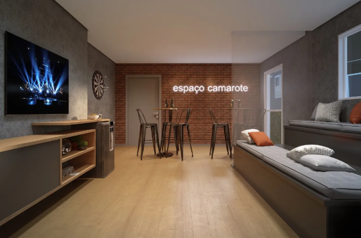 Apartamento à venda com 2 quartos, 34m² - Foto 6