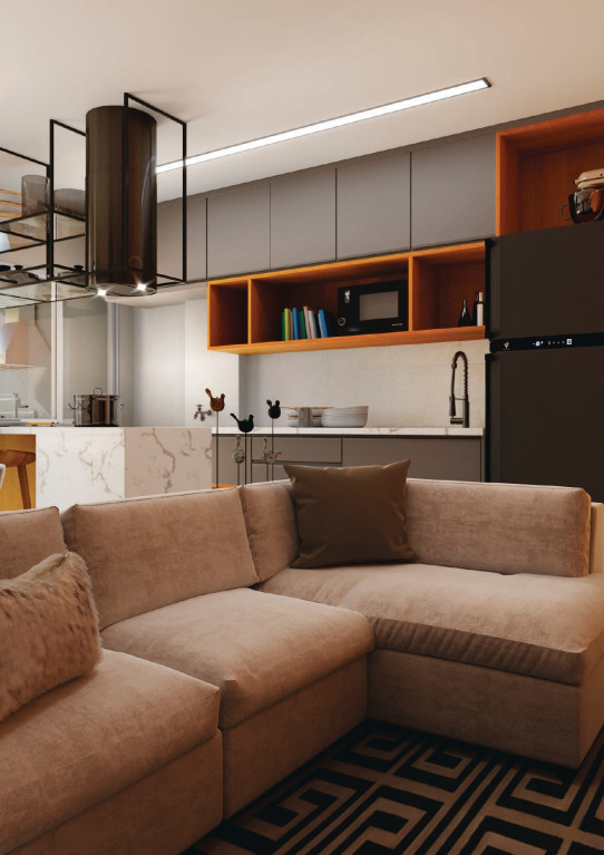 Apartamento à venda com 1 quarto, 34m² - Foto 4