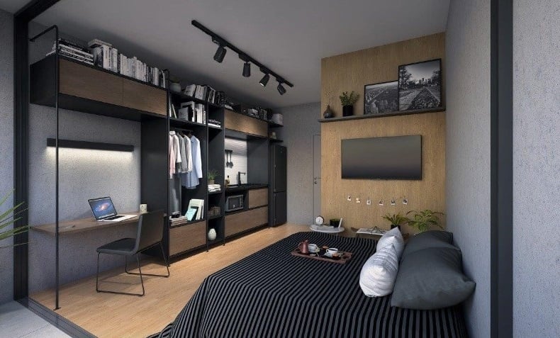 Apartamento à venda com 1 quarto, 17m² - Foto 6