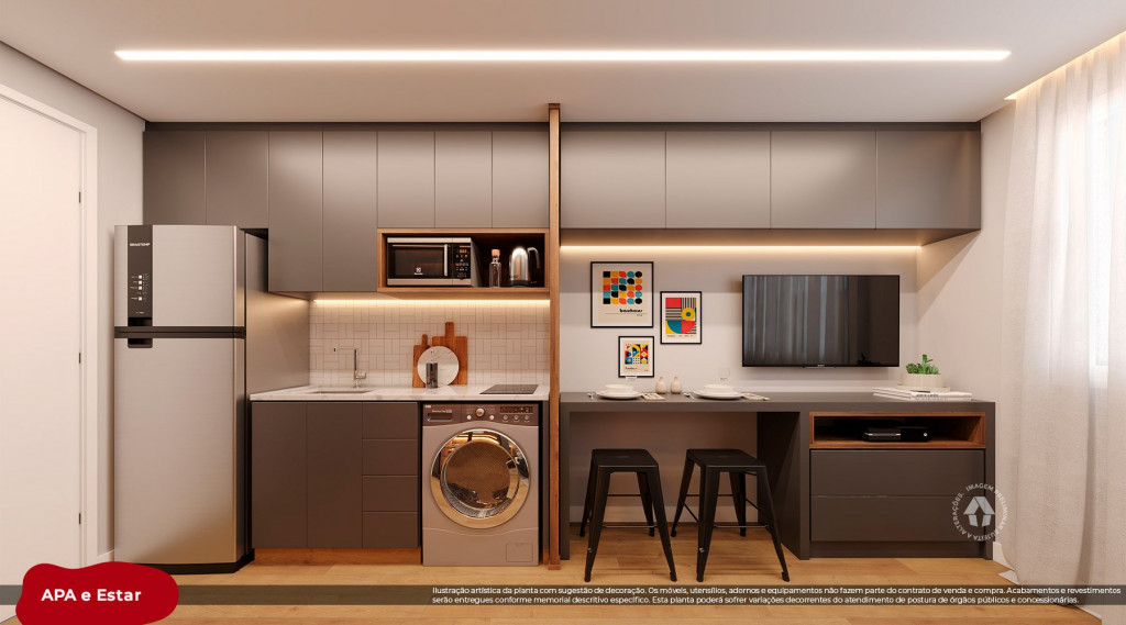 Apartamento à venda com 1 quarto, 57m² - Foto 5