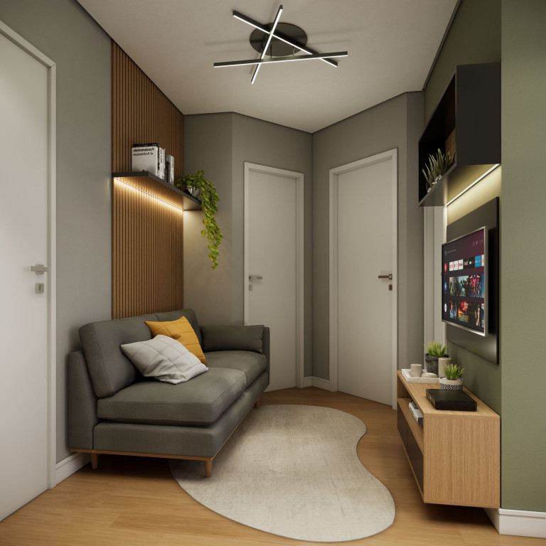 Apartamento à venda com 1 quarto, 69m² - Foto 4