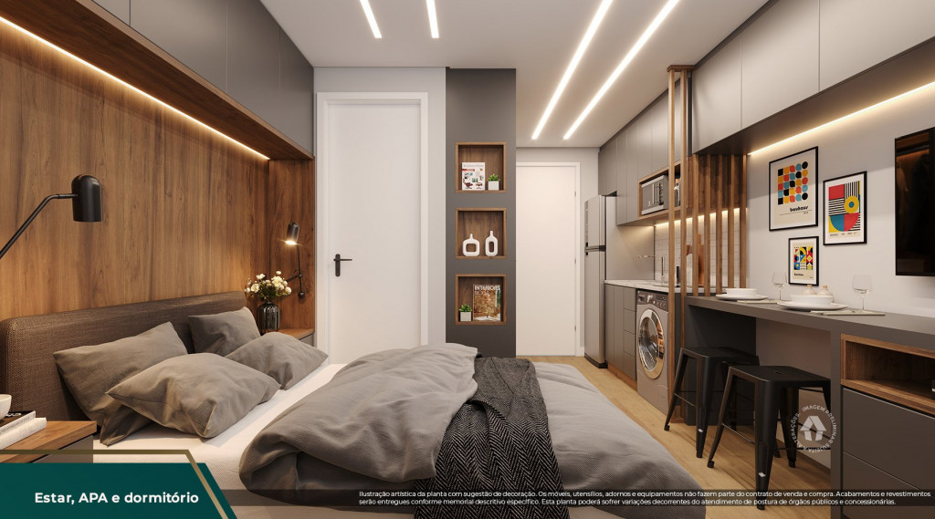 Apartamento à venda com 1 quarto, 17m² - Foto 4